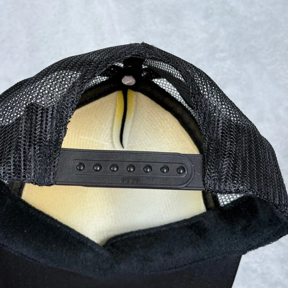 Vintage Otto Ohio State Mesh Trucker Hat‎ Mens Black Red Snapback Logo Cap Retro